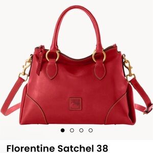 Dooney & Bourke Cherry Red Satchel